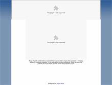 Tablet Screenshot of burgerpropertyinvestments.com